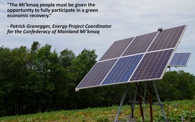 Clean energy in the First Nations of Mi’kma’ki